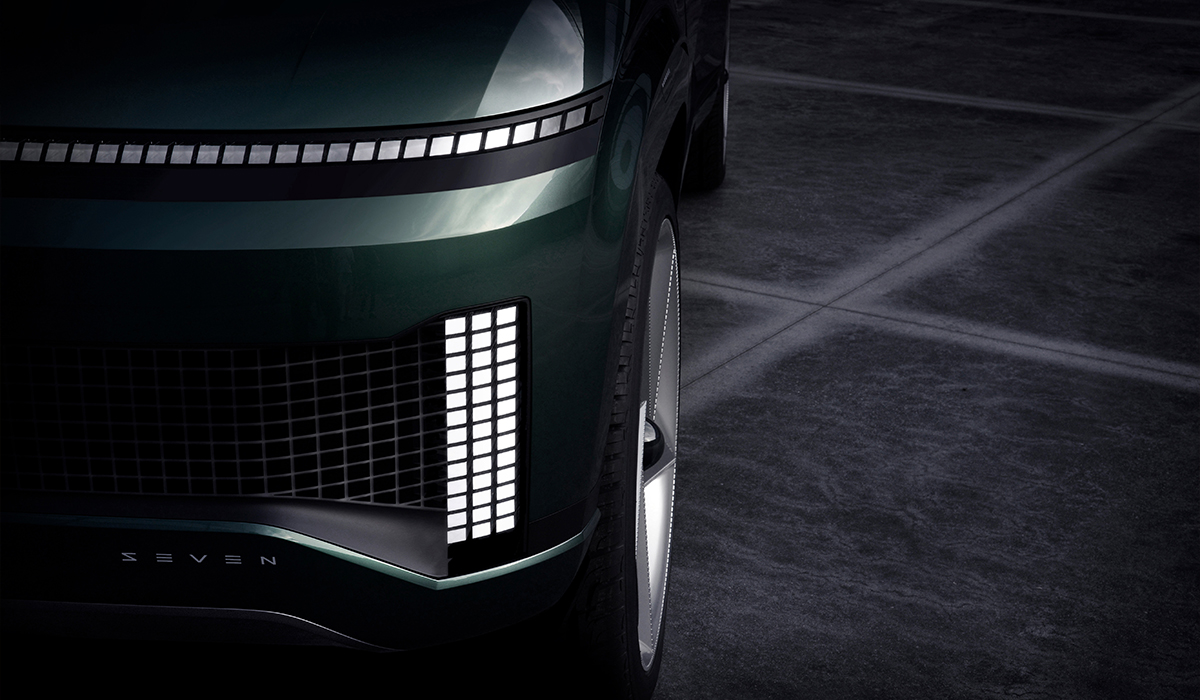 Hyundai Motor nos trae un adelanto de SEVEN, Un concepto de SUV totalmente eléctrico