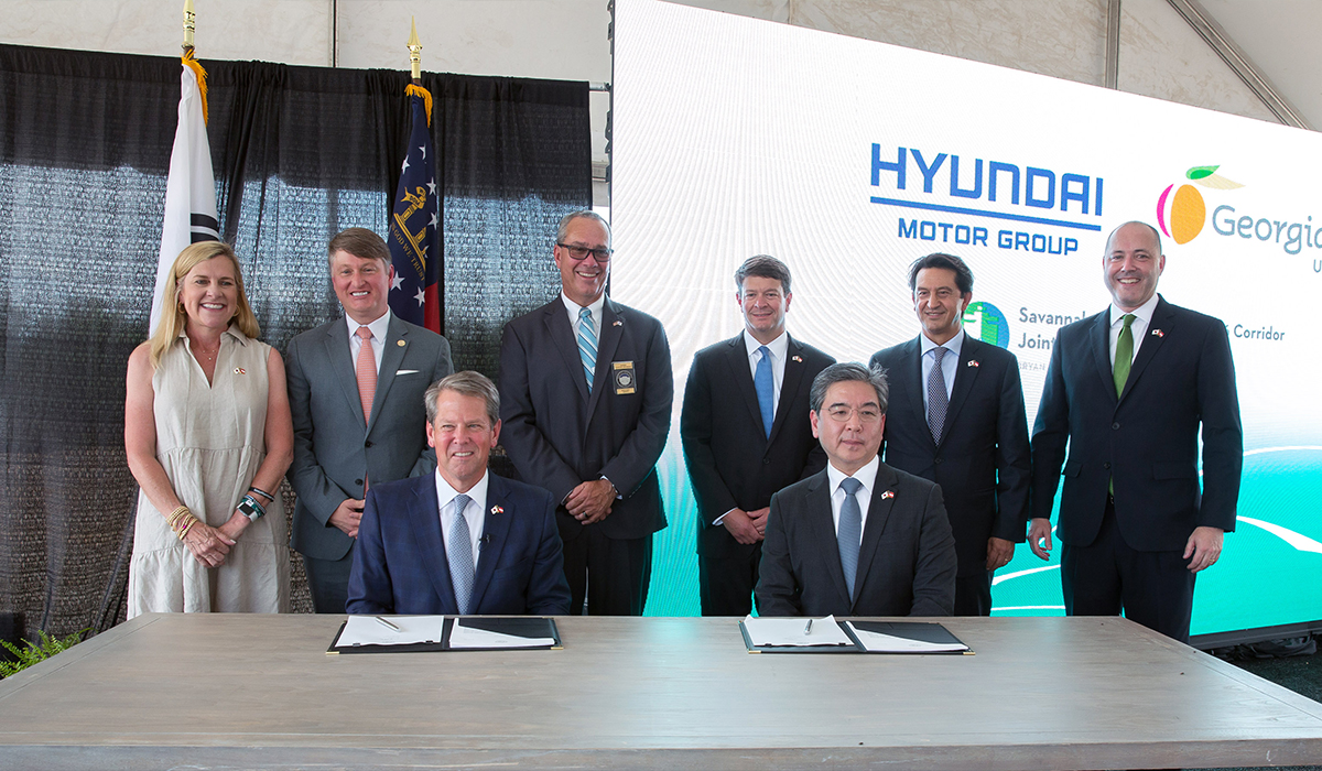 Hyundai y el Estado de Georgia construyen las primeras instalaciones para la fabricación de vehículos eléctricos y baterías.
