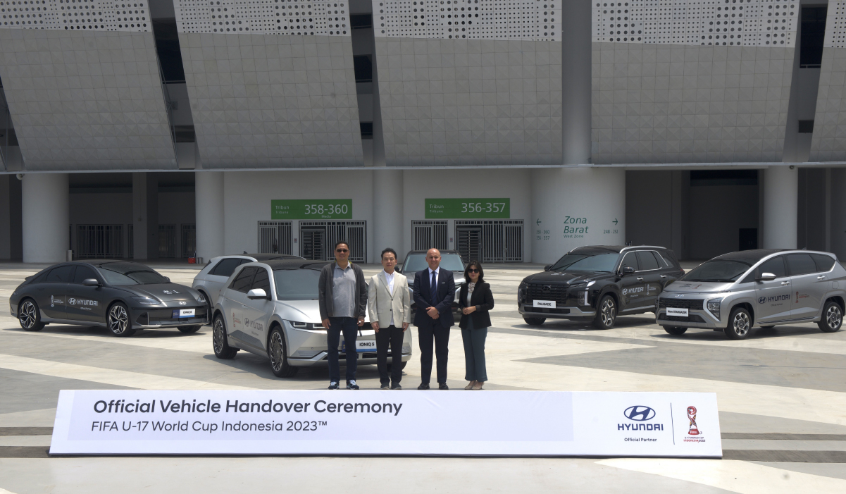 Hyundai entrega 148 vehículos como socio de las movilidad sostenible de la FIFA